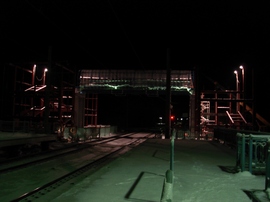Станция  Горьковское Ленинградской области